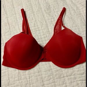 Victoria’s SecretRed Demi front closure bra 36DD